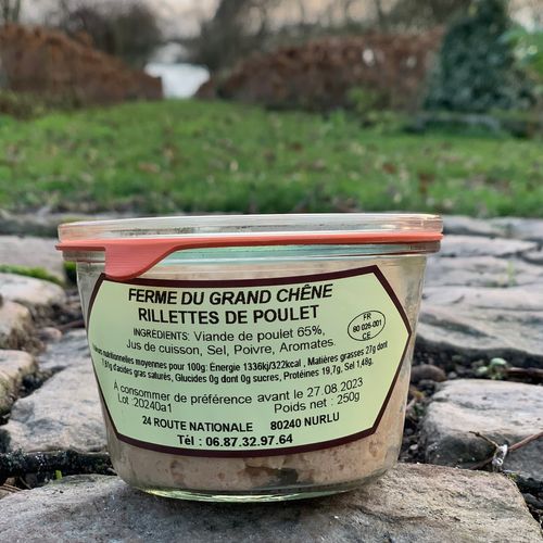 Photo de: Rillettes de Poulet nature