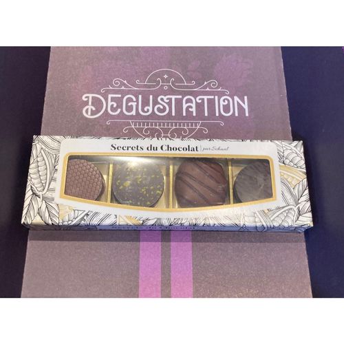 Photo de: Chocolat écrin 4 chocolats