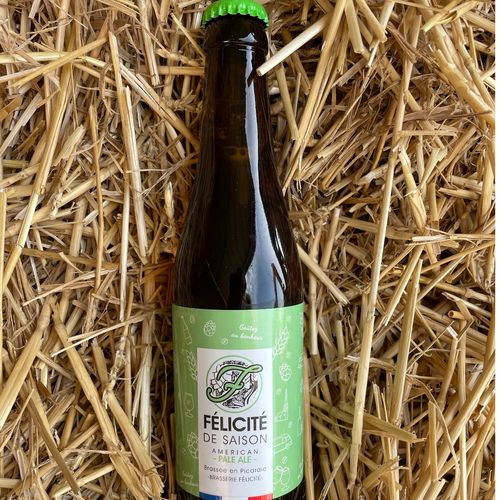 Photo de: Bière de Saison "American Pale Ale" Artisanale Félicité 33cl