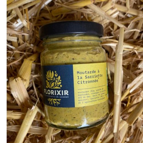 Photo de: Moutarde à la Sarriette Citronnée Bio