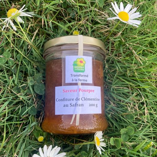 Photo de: Confiture de clémentine au safran 200gr