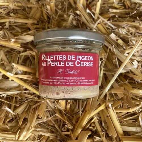 Photo de: Rillettes de Pigeon au Perlé de Cerise 90gr
