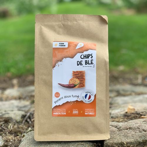 Photo de: Chips de Blé : Piment Doux Fumé