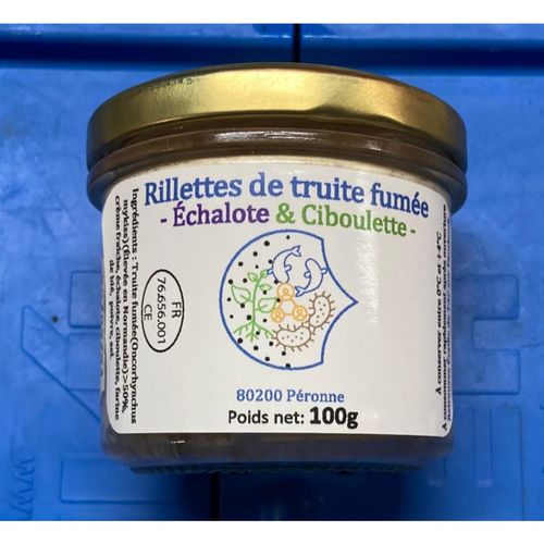 Photo de: Rillettes de truite fumée Échalote & Ciboulette en pot 100 g