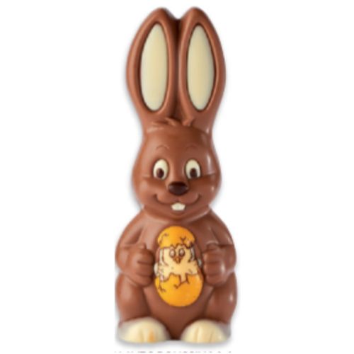 Photo de: Chocolat de Pâques Lapin avec Poussin 19cm