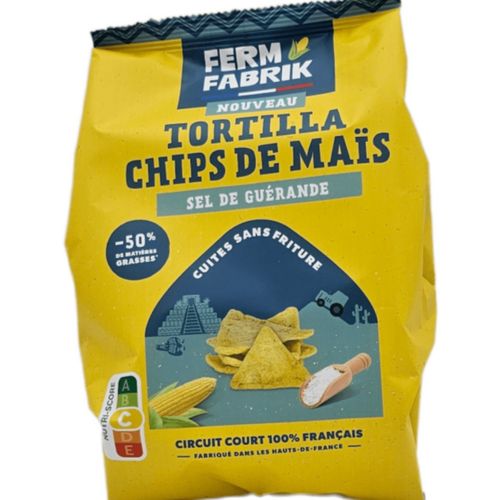 Photo de: Chips de Maïs Tortilla au sel de guérande