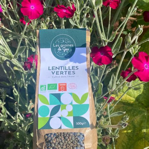 Photo de: Lentilles Vertes Bio