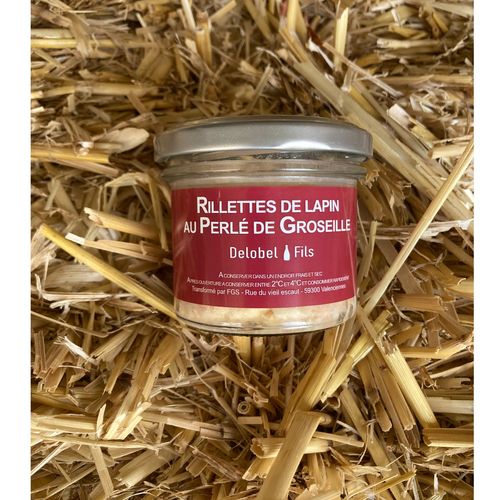 Photo de: Rillettes de Lapin au Perlé de Groseille 90gr