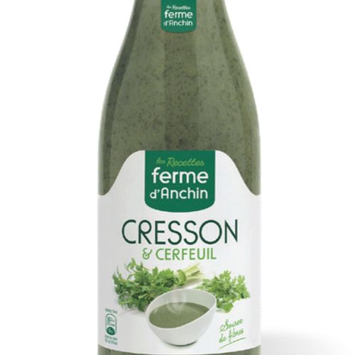 Photo de: Soupe Cresson et Cerfeuil