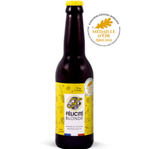 Photo de: Bière Blonde Artisanale Félicité 33cl