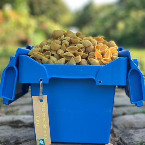 Photo de: Pâte conchiglie au curry Bio