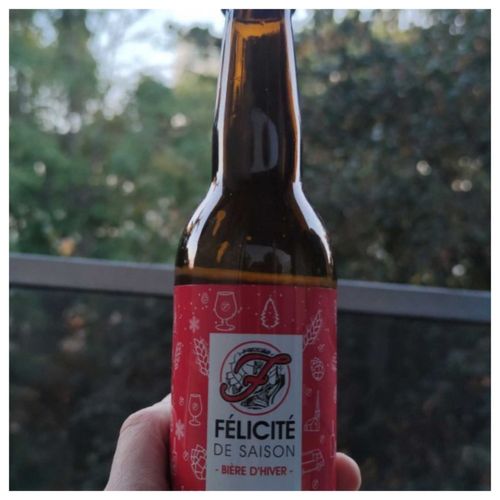 Photo de: Bière d'Hiver Artisanale Félicité 33cl