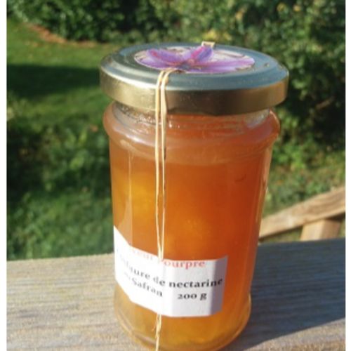 Photo de: Confiture de nectarine au Safran 200gr