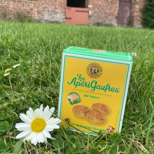Photo de: Apérigaufres saveur fromage/ciboulette