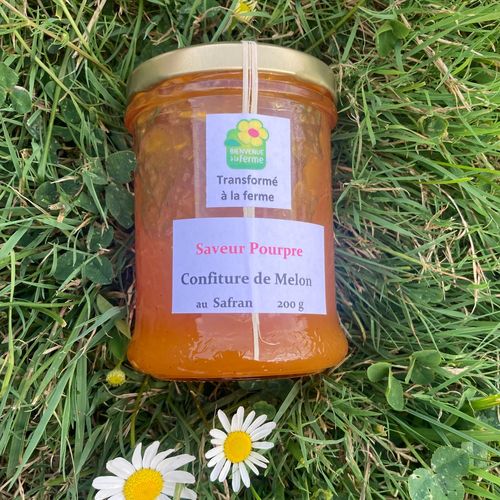 Photo de: Confiture de melon au safran 200gr