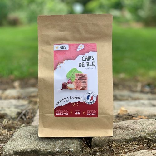 Photo de: Chips de Blé : Betterave Rouge & Oignon