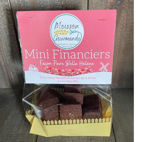 Photo de: Mini Financiers Façon "Poire Belle Hélène"