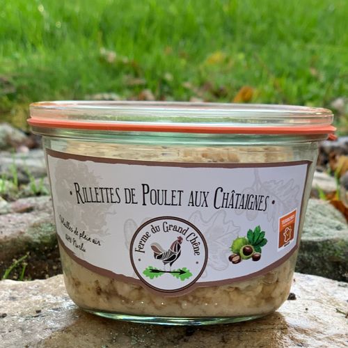 Photo de: Rillettes de Poulet à la Châtaigne
