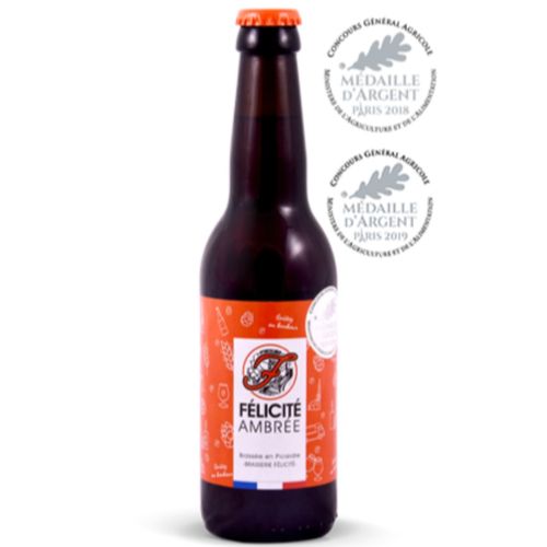 Photo de: Bière Ambrée Artisanale Félicité 33cl